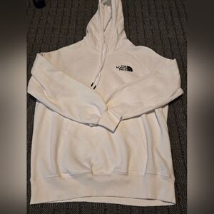 Nwot The North Face Classic White Hoodie. Sz Lg Women's.